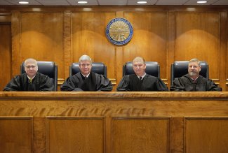 Ohio 3rd District Court of Appeals Judges Mark C. Miller, John R. Willamoski, William R. Zimmerman and Juergen A. Waldick.